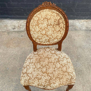 Set of 4 Antique French Style Dining Chairs