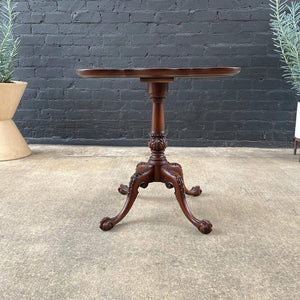 Antique Mahogany Chippendale Style Side/End Table, c.1950’s