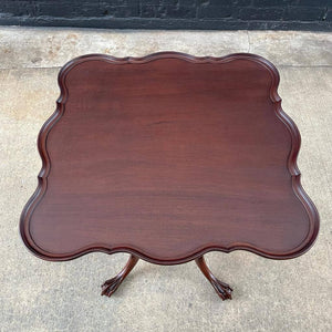 Antique Mahogany Chippendale Style Side/End Table, c.1950’s