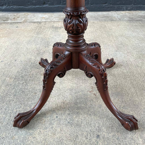 Antique Mahogany Chippendale Style Side/End Table, c.1950’s