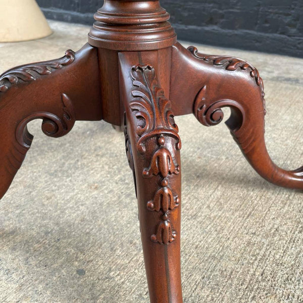 Antique Mahogany Chippendale Style Side/End Table, c.1950’s