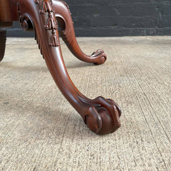 Antique Mahogany Chippendale Style Side/End Table, c.1950’s