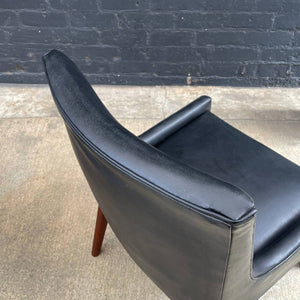Pair of Mid-Century Modern Walnut Lounge Chairs, c.1960’s