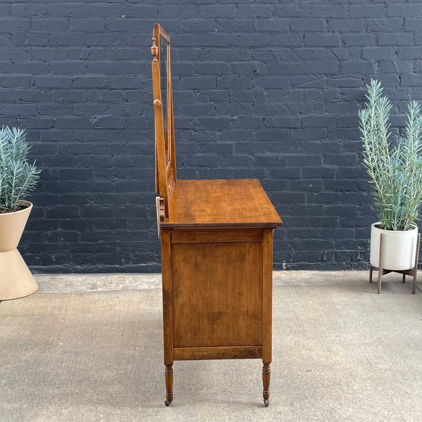 Antique French Provincial Dresser with Mirror, c.1940’s