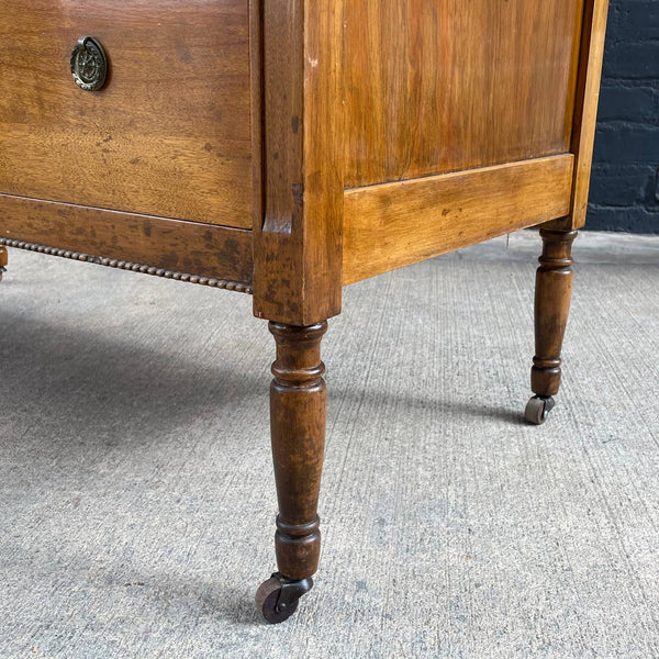 Antique French Provincial Dresser with Mirror, c.1940’s