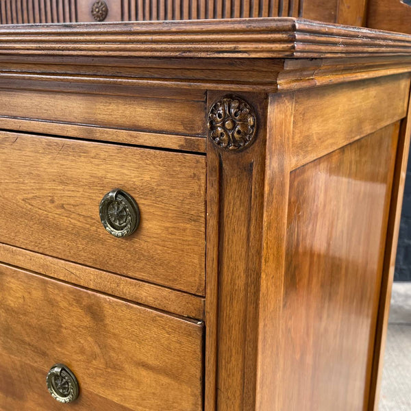 Antique French Provincial Dresser with Mirror, c.1940’s