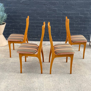 Set of 4 Mid-Century Modern Dining Chairs, c.1970’s
