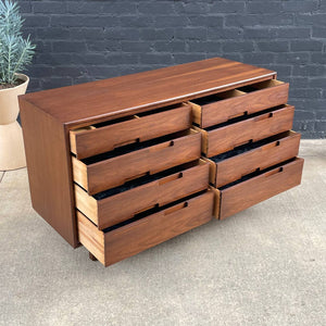 Mid-Century Modern 8-Drawer Walnut Dresser by Cavalier Furniture, c.1960’s