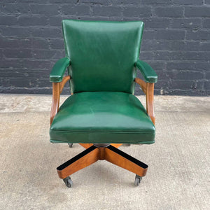 Mid-Century Modern Office Adjustable Desk Chair, c.1950’s