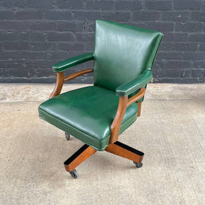 Mid-Century Modern Office Adjustable Desk Chair, c.1950’s