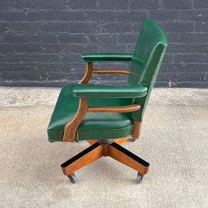 Mid-Century Modern Office Adjustable Desk Chair, c.1950’s