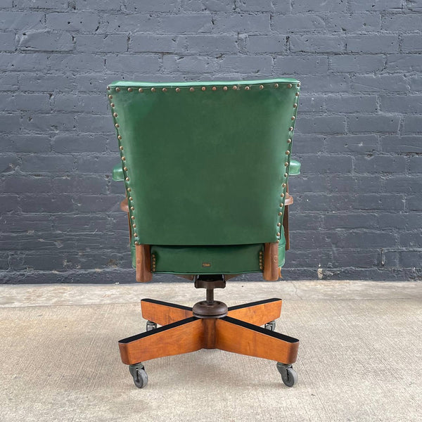 Mid-Century Modern Office Adjustable Desk Chair, c.1950’s