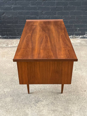 Mid-Century Modern Sculpted Walnut Desk by American of Martinsville, c.1960’s