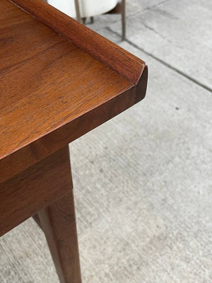 Mid-Century Modern Sculpted Walnut Desk by American of Martinsville, c.1960’s