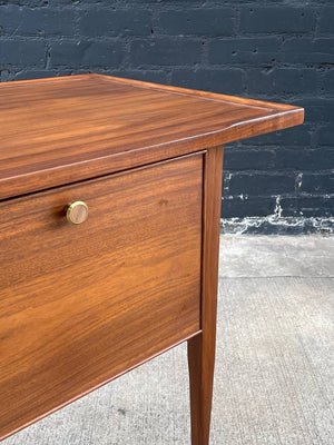 Mid-Century Modern Sculpted Walnut Desk by Kipp Stewart for Drexel, c.1960’s