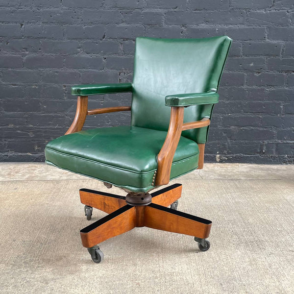 Mid-Century Modern Office Adjustable Desk Chair, c.1950’s