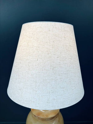 Vintage Hollywood Regency Alabaster Table Lamp, c.1960’s