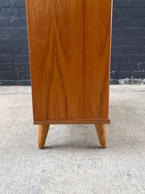 Danish Modern Teak Adjustable Shelf Bookcase, c.1970’s