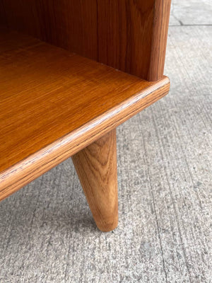 Danish Modern Teak Adjustable Shelf Bookcase, c.1970’s