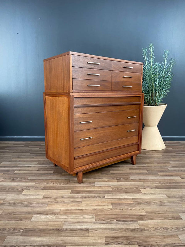 Mid-Century Modern Highboy Dresser by R-Way, c.1960’s