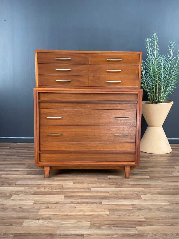 Mid-Century Modern Highboy Dresser by R-Way, c.1960’s