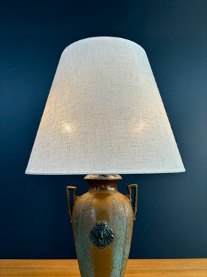 French Neoclassical Urn Shape Table Lamp, c.1940’s