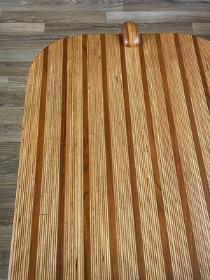Mid-Century Modern Sculpted Studio Multi-Wood Coffee Table, c.1960’s