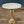Vintage Italian Neoclassical Gilt-Wood Pedestal Side Table, c.1960’s
