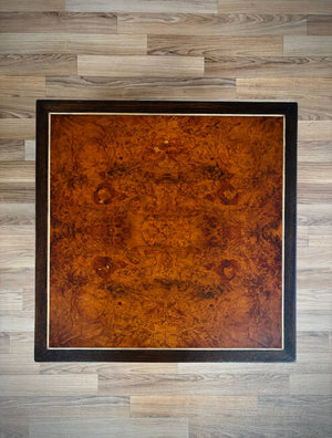 Pair of Mid-Century Modern Burl Wood Side Tables, c.1950’s