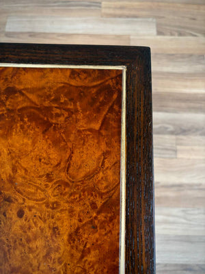Pair of Mid-Century Modern Burl Wood Side Tables, c.1950’s