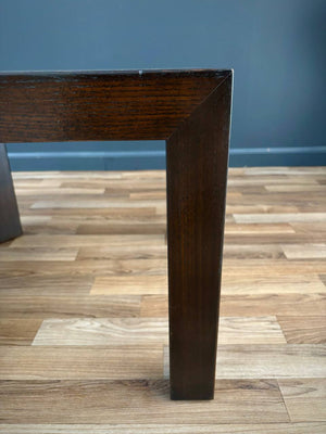 Pair of Mid-Century Modern Burl Wood Side Tables, c.1950’s