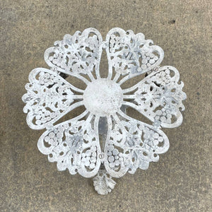 Set of 3 Vintage Aluminum Patio Chairs Set with Table, c.1970’s