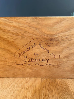 Mid-Century Modern Walnut Writing Desk by Stanley Furniture, c.1960’s