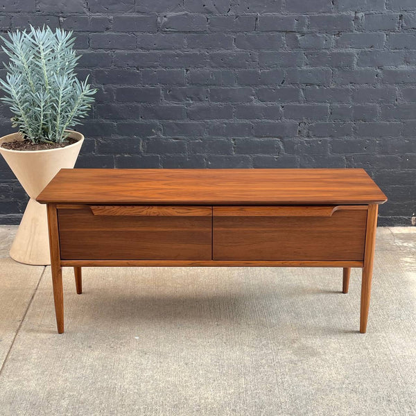 Vintage Mid-Century Modern Walnut Console Table or Credenza, c.1960’s