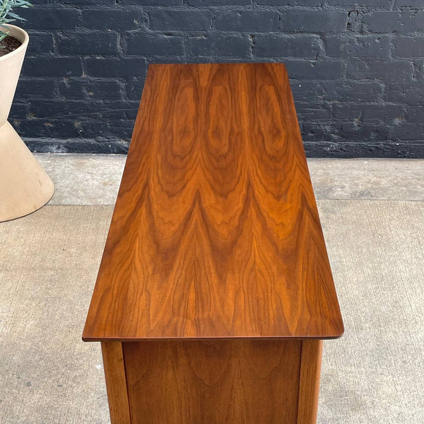 Vintage Mid-Century Modern Walnut Console Table or Credenza, c.1960’s