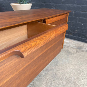 Vintage Mid-Century Modern Walnut Console Table or Credenza, c.1960’s