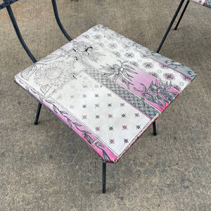 Vintage Mid-Century Modern Iron Patio Dining Set with Chairs, c.1960’s