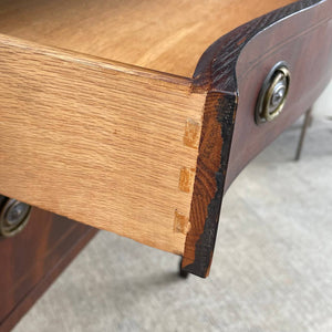 American Antique Federal Style Mahogany Sideboard Buffet, c.1950’s