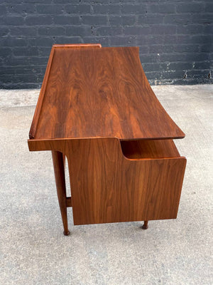 Mid-Century Modern Sculpted Walnut Desk by Hooker, c.1960’s