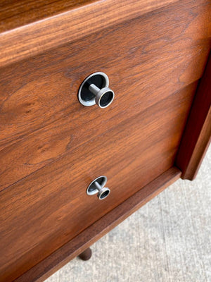 Mid-Century Modern Sculpted Walnut Desk by Hooker, c.1960’s