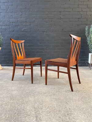 Set of 6 Mid-Century Modern “Brasilia” Sculpted Teak Dining Chairs by G-Plan, c.1960’s