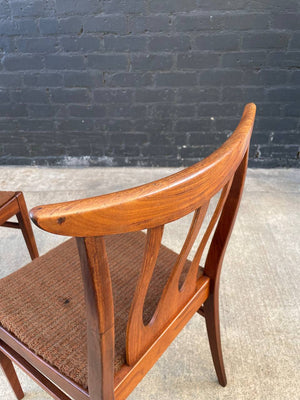 Set of 6 Mid-Century Modern “Brasilia” Sculpted Teak Dining Chairs by G-Plan, c.1960’s