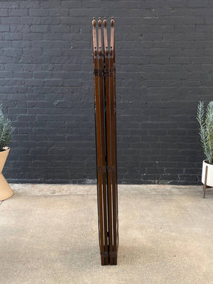 Vintage Folding 4-Panel Room Divider Screen, c.1960’s