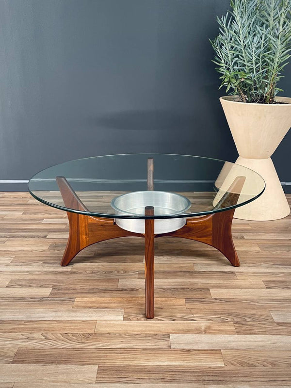 Mid-Century Modern Coffee Table with Plant Stand by Adrian Pearsall, c.1960’s