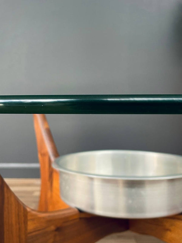 Mid-Century Modern Coffee Table with Plant Stand by Adrian Pearsall, c.1960’s