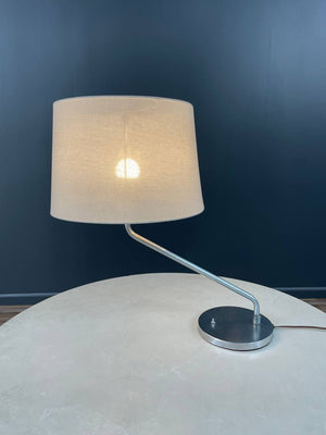 Mid-Century Modern Chrome Table Lamp, c.1970’s