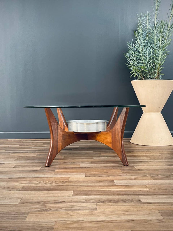 Mid-Century Modern Coffee Table with Plant Stand by Adrian Pearsall, c.1960’s