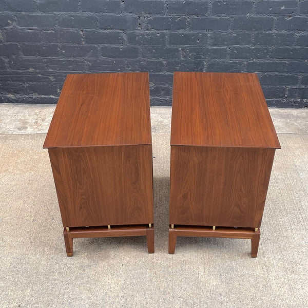 Pair of Vintage Mid-Century Modern Two-Tone Night Stands, c.1960’s