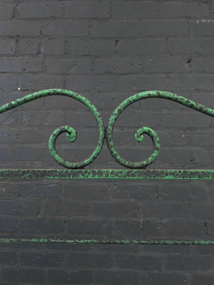 Rustic French Wrought Iron & Brass Bakers Rack, c.1960’s