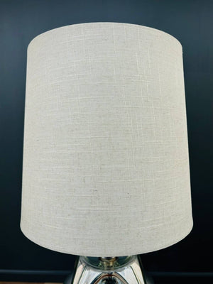 Mid-Century Modern Glass & Marble Table Lamp, c.1960’s
